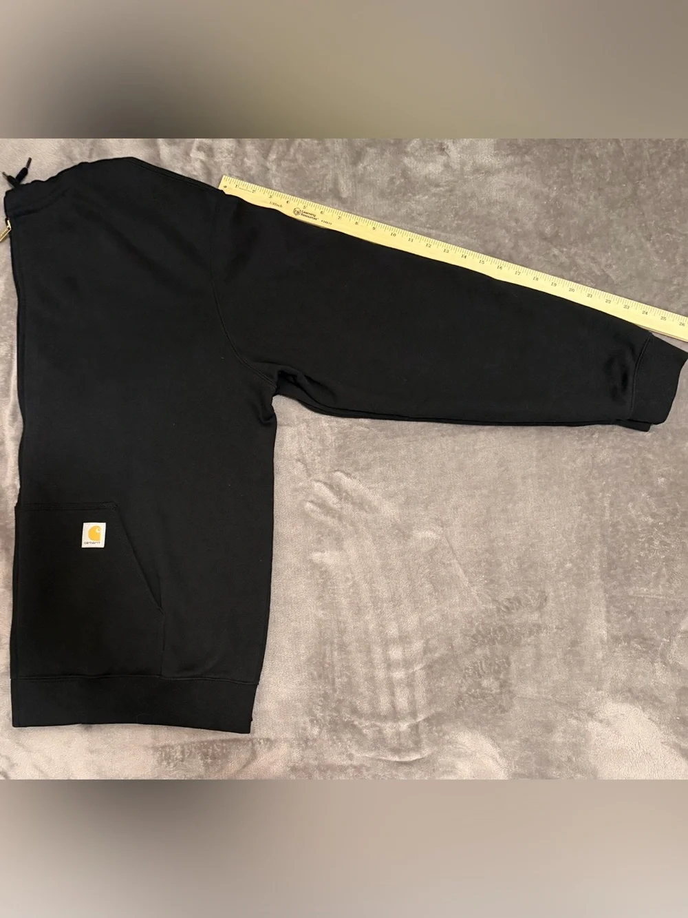 Carhartt - Men’s Mid-weight Full Zip Hooded Sweatshirt - Black - 2XL
